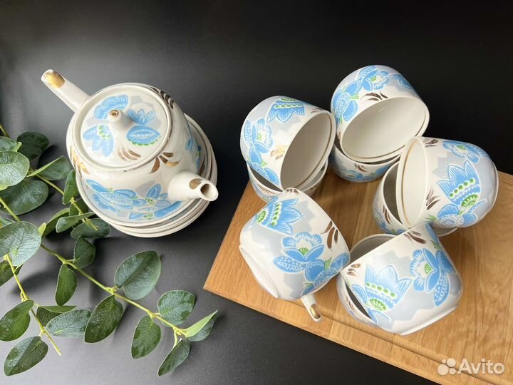 Чайный сервиз СССР Вербилки