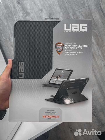 UAG iPad 12.9 2021 - 22г Metropolis