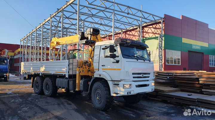 КАМАЗ 43118-3027-50 с КМУ, 2024