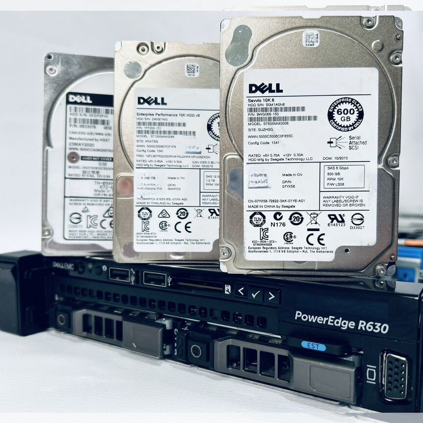 [E5-2667V3] Сервер Dell Powеrеdgе R630 8sff 64gb E5-2667v3