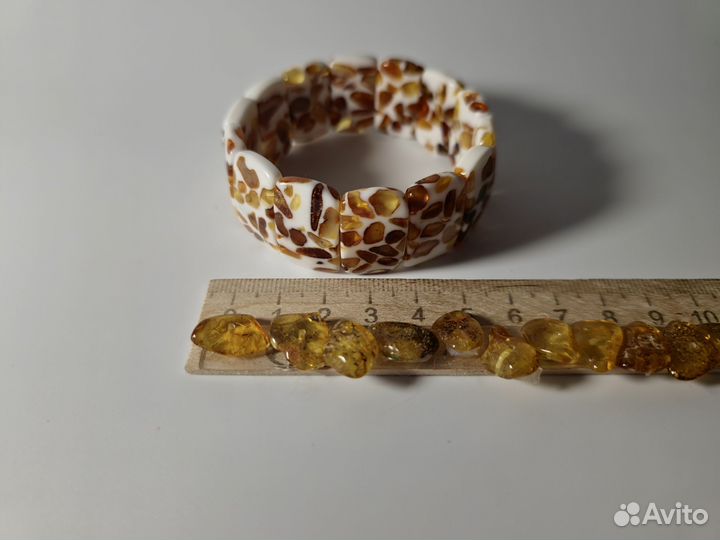 Янтарный браслет