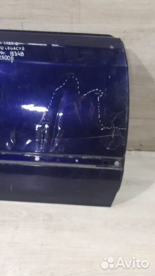 Дверь задняя правая Subaru Legacy 2 С 1993 По 1999