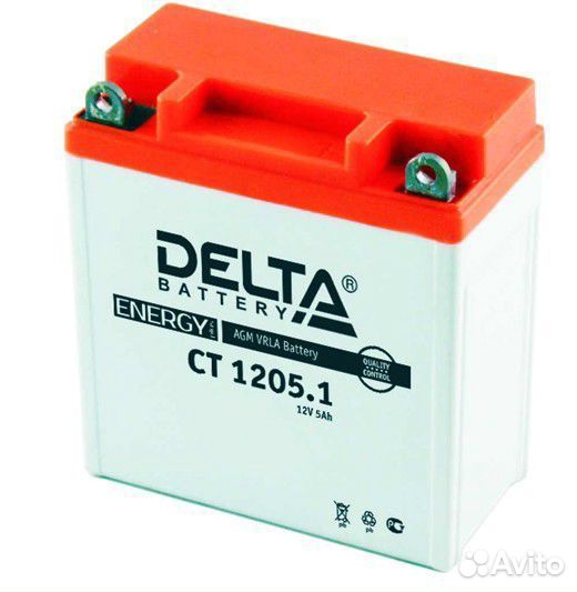 Акб Delta CT 1205.1 5 ah 120х61х129