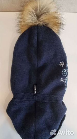 Зимняя шапка шлем 48 50 новая