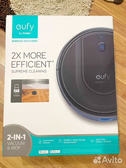 Робот пылесос Anker Eufy RoboVac G10