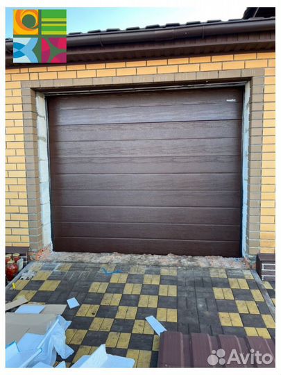Гаражные ворота alutech
