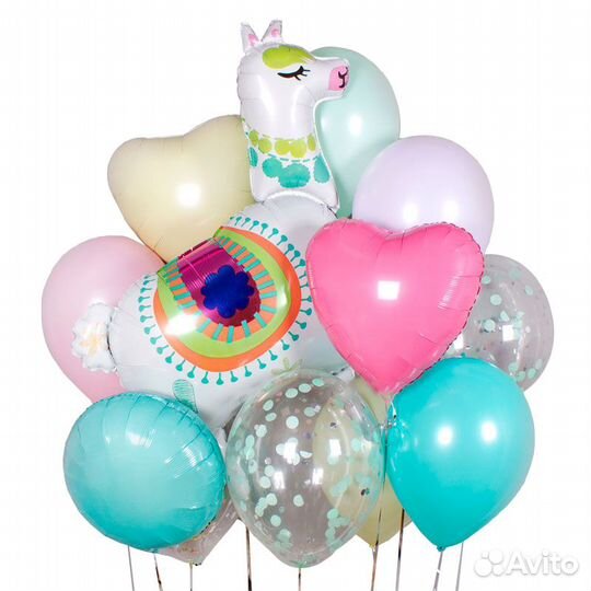 Воздушные шары с гелием 