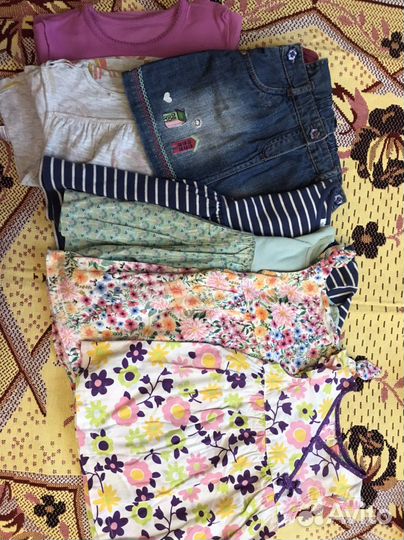 Платья и не только пакетом для девочки 1-1.5