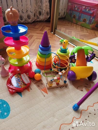 Развивающие игрушки пакетом