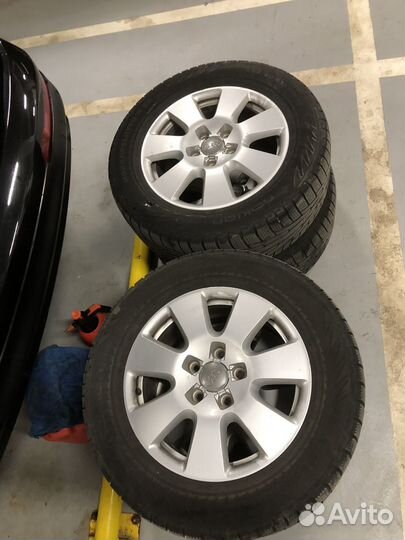 Колеса audi q7 r18 зима липучка