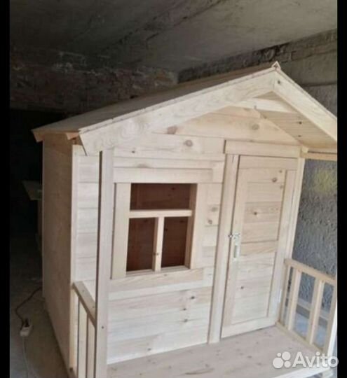 Детский домик, песочница, горка