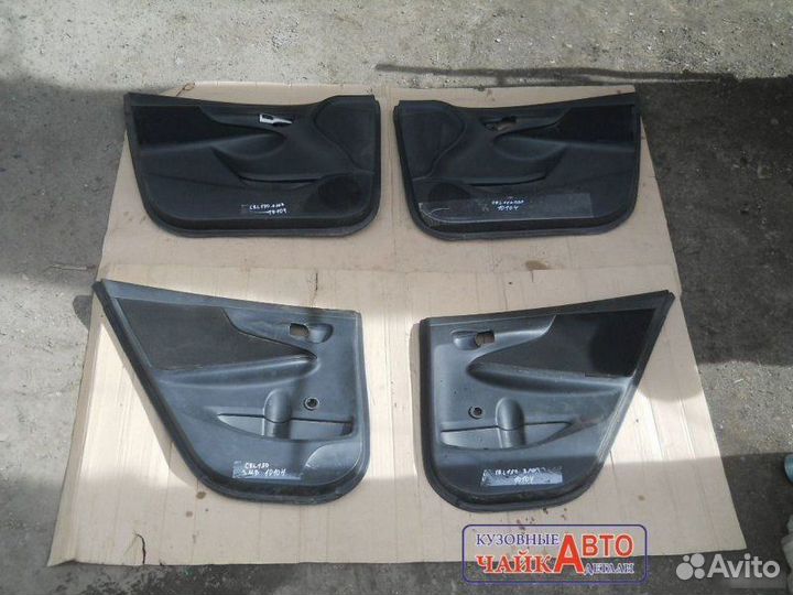 Обивка дверей Toyota Corolla 150