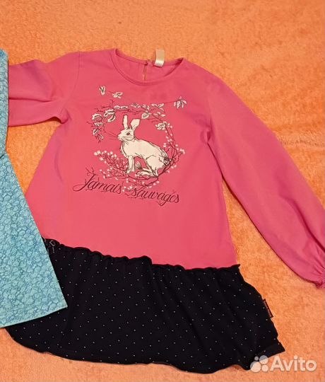 Вещи для девочки пакетом 116