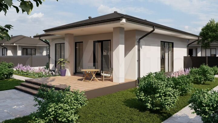 Дом 71 м² на участке 6 сот.