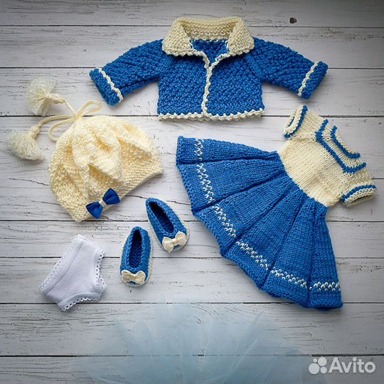 Вязанная одежда для кукол Паола Рейна, Берхуан
