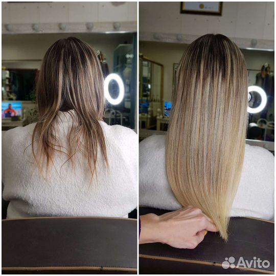 Наращивание волос