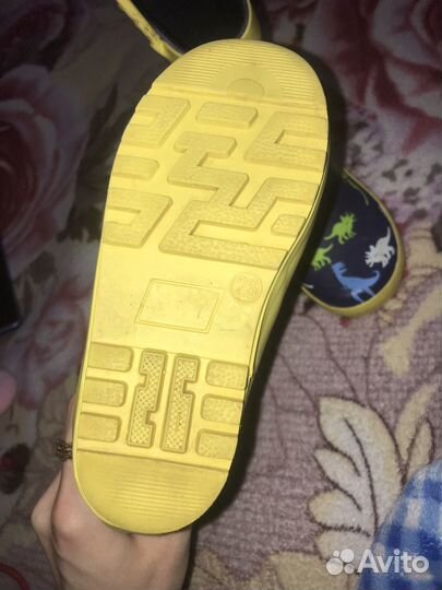 Резиновые сапожки детские