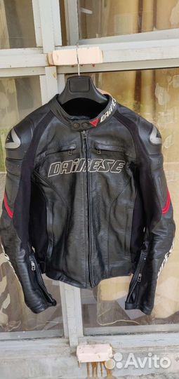 Мотокуртка кожаная dainese 50