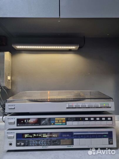 Проигрыватель с усилителем sony