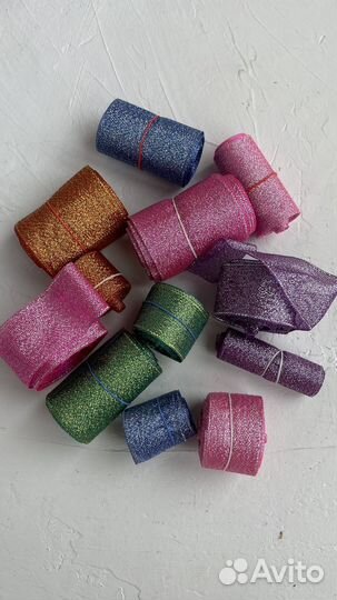 Лента парча для рукоделия