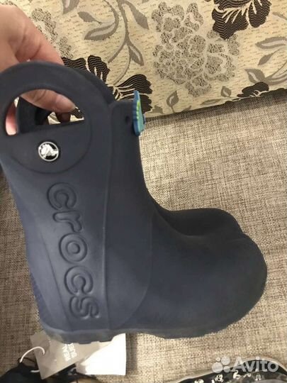 Crocs сапоги c 10