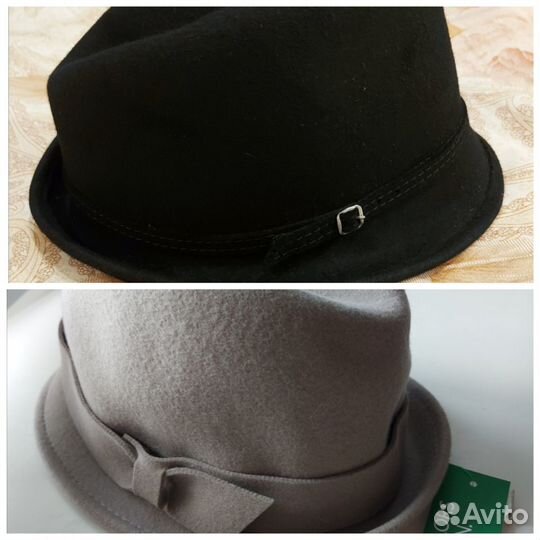 Шляпа женская новая benetton шерсть Италия