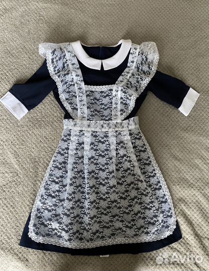 Школьный фартук и платье