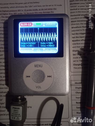 DSO 168 цифровой мини-осциллограф