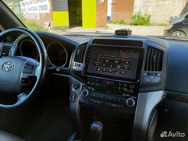 Android магнитола Toyota LC200 07-15 H, есть Teyes