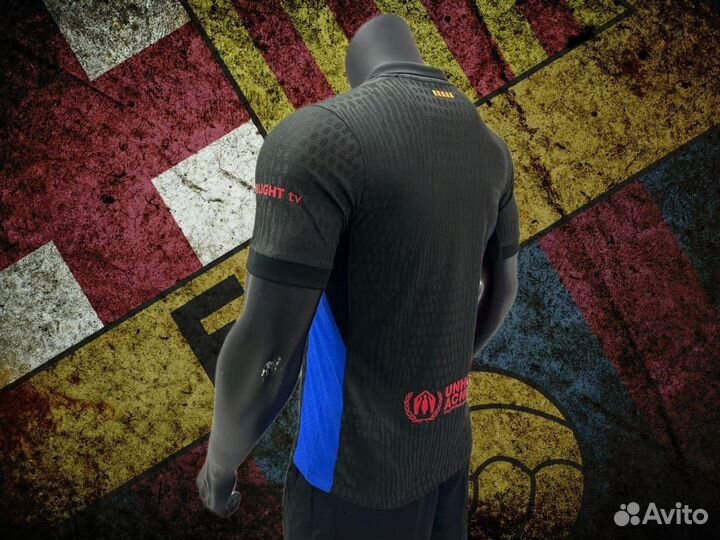 Футболка Барселона сезон 24/25 гостевая