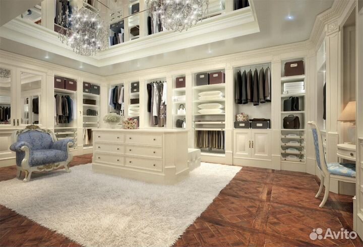 Гардеробные комнаты дизайн проекты