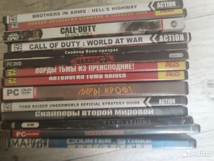 Игры для пк на дисках