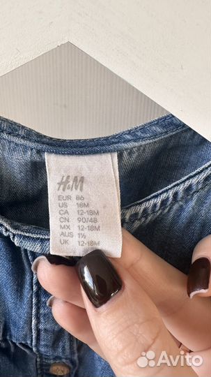 Детское джинсовое платье H&M