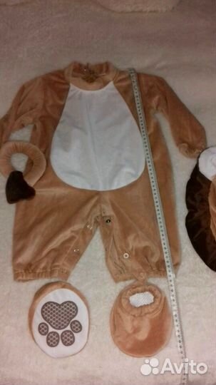 Чудесный праздничный костюм львенка, ростовка 70см