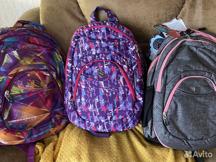 Рюкзак 2 в1 новый детский большой плотный