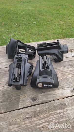Упоры Thule rapid system 757, багажник на рейлинги