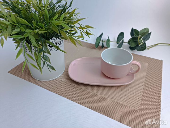 Чашка с блюдцем