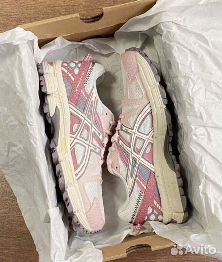 Кроссовки asics gel kahana 8 white pink