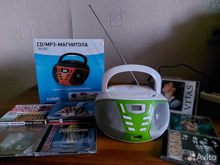 CD/MP3 Магнитола bbk bx193u