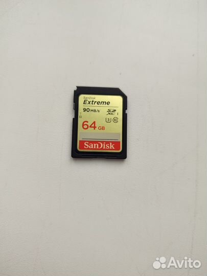 Скоростная карта памяти sdhc 64гб SanDisk