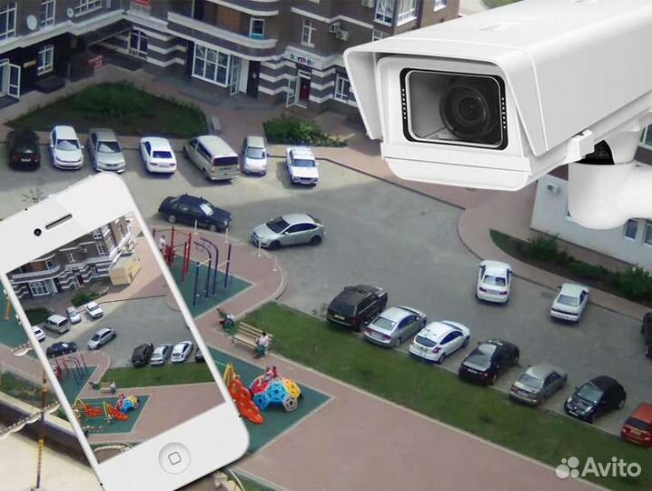 Камера с флешкой в подъезд, стоянку