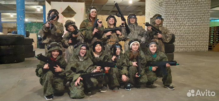 Лазертаг и пейнтбол в Брянске и области