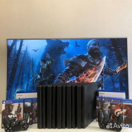 Sony PlayStation 4 Slim+750игр/гарантия/доставка