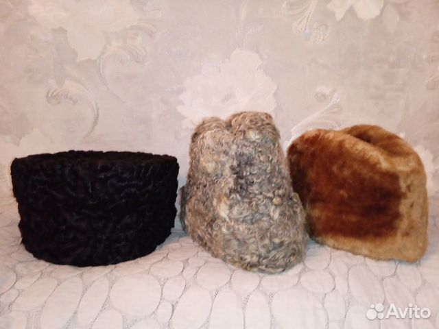 Шапки папаха,гоголь,пирожок СССР