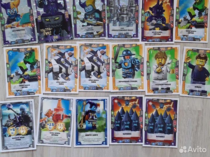 Карточки lego ninjago