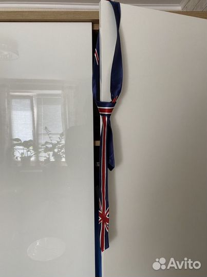 Галстук с британским флагом