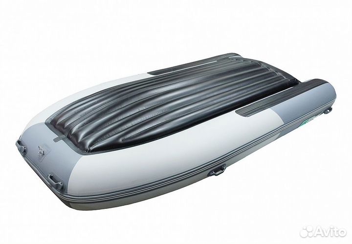 Надувная лодка gladiator E420S светло/темно-серый