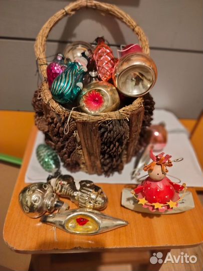 Елочные игрушки СССР