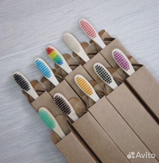 Зубная щетка эко новая