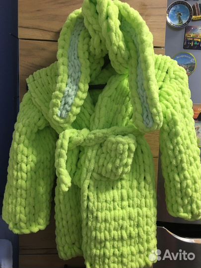 Халат детский из Alize puffi